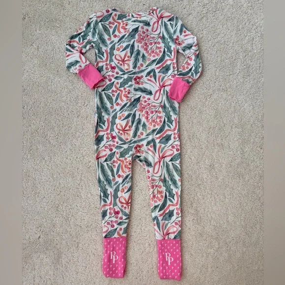 Posh Peanut Holiday Bow Convertible One Piece - Picture 8 of 12